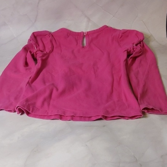 XOXO Vibrant Pink Long Sleeve Tee for Kids - Picture 4 of 4